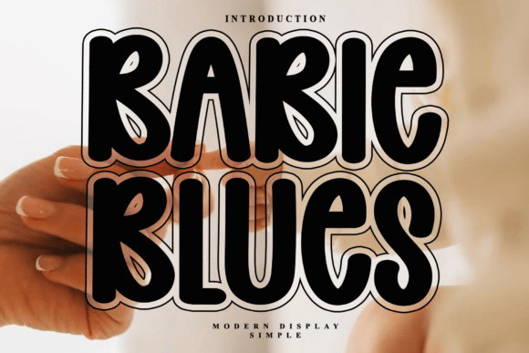 Babie Blues: A Bold Handwritten Font for Web Design