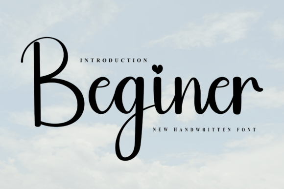 Beginer: A Minimal and Neat Font for Web Design