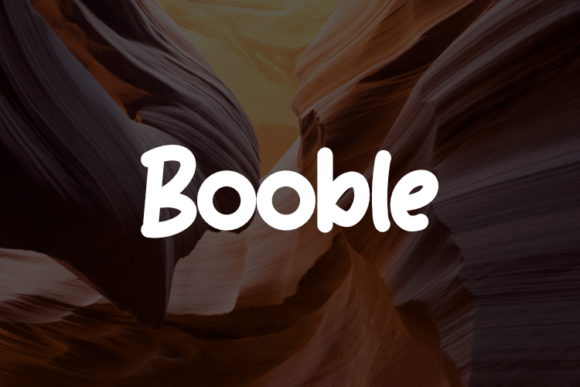 Booble: A Versatile Typeface for Modern Editorial Design
