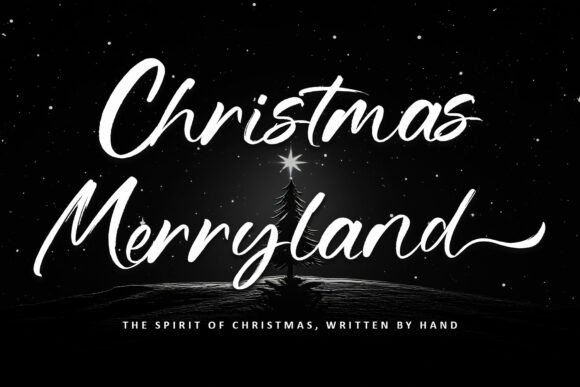 Christmas Merryland: A Festive Font for Your Brand