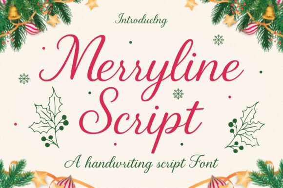 Discover Merryline Scrip: A Font for Elegant Editorial Design