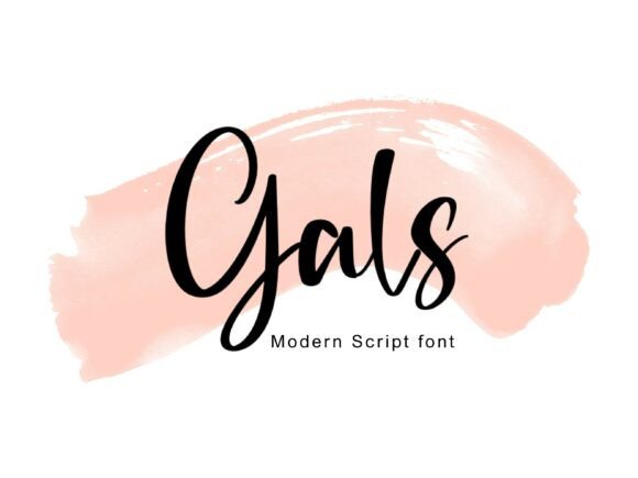 Discovering Gals: A Script Font for Elegant Publishing