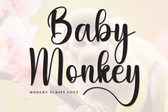Enhance Your Brand with Baby Monkey Font