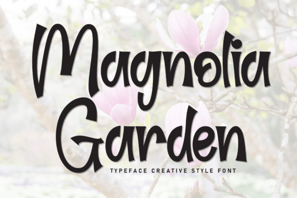 Enhance Your Brand with Magnolia Garden Font