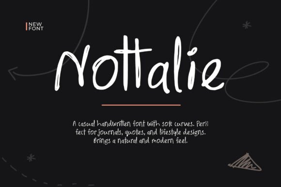 Enhance Your Brand with Nottalie: A Versatile Script Font