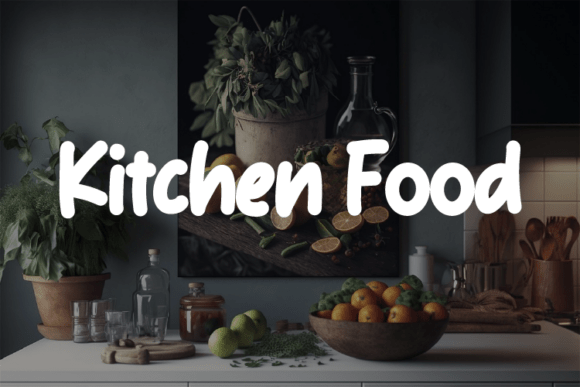 Enhance Your Campaigns with Kitchen Food Font