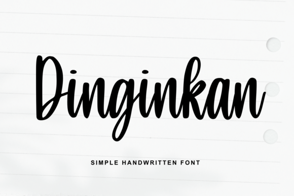 Exploring Dinginkan: A Perfect Script Font for Branding