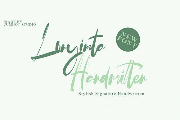 Louyimtta: A Stylish Script Font for Handmade Creations
