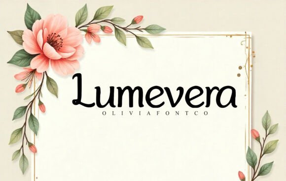 Lumevera: A Balanced Script Font for Elegant Publishing