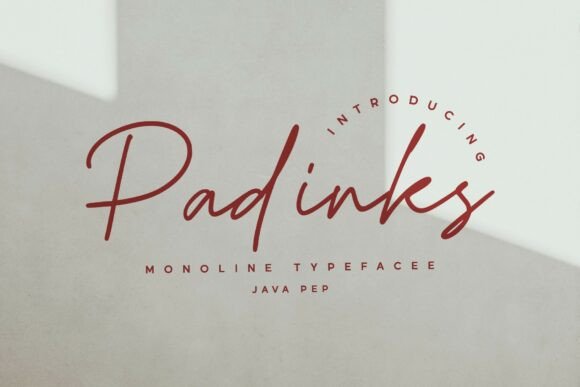 Padinks: The Elegant Script Font for Memorable Campaigns
