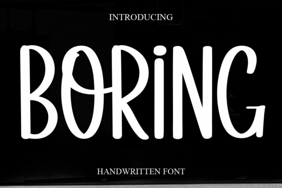 Reviewing Boring: A Versatile Script Font for Creative Campaigns