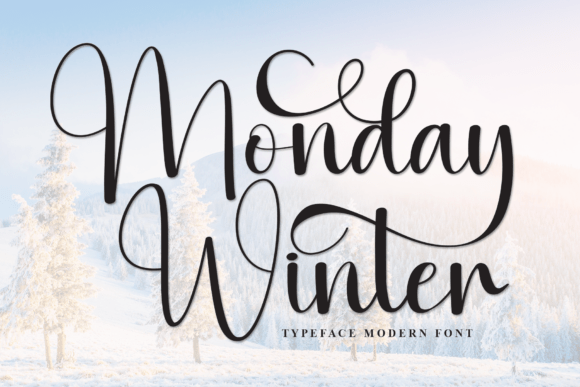 Transform Your Brand with Monday Winter Font