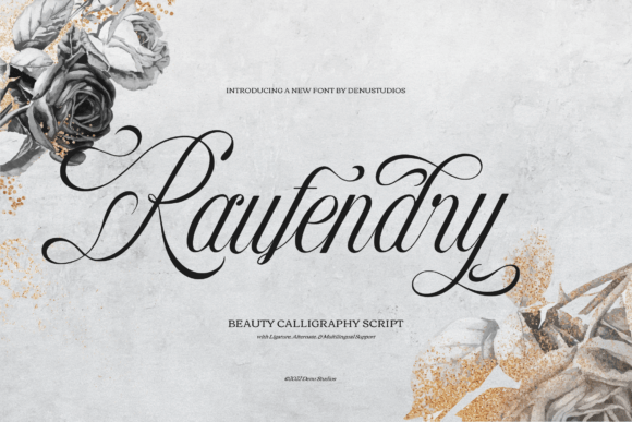 Transform Your Brand with Raufendry: A Premium Script Font