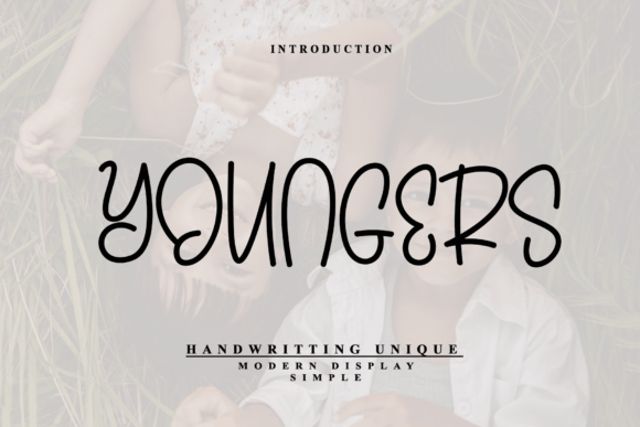 Transform Your Brand with Youngers: A Casual, Modern Font