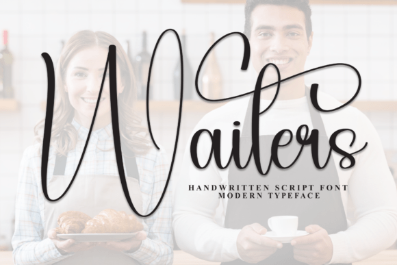 Waiters: A Stylish Script Font for Polished Branding