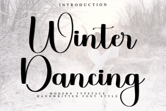 Winter Dancing: A Versatile Script Amp Font for Web Design
